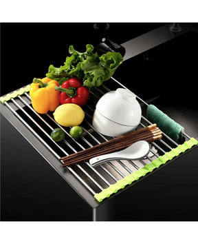 Multifunction Foldable Dish Drying Rack - The Decor Kart 