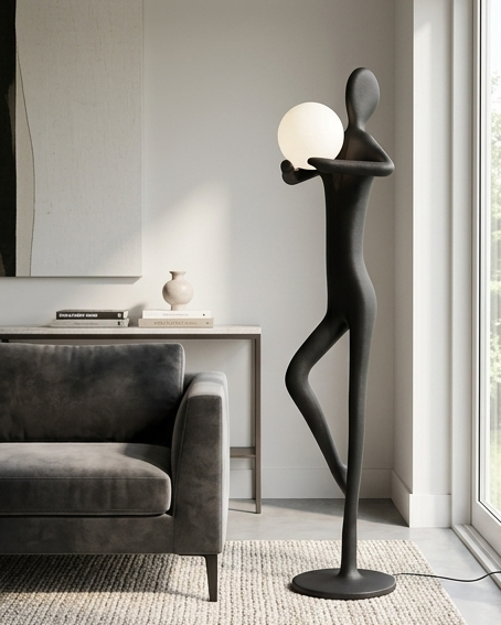 Modern Silhouette Floor Lamp 