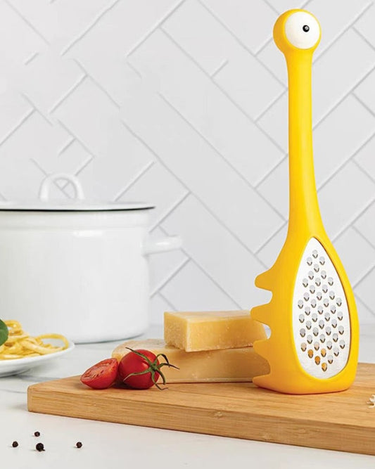 2 In 1 Multi Monster Cheese Grater & Pasta Spoon - The Decor Kart