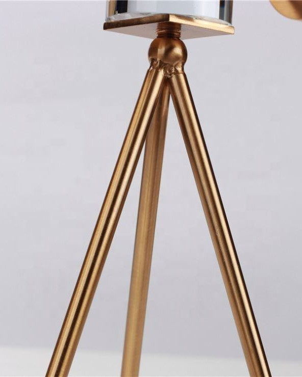 Crystal Telescope Decorative Showpiece 