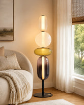 The Aura Totem Sculptural Floor Lamp 