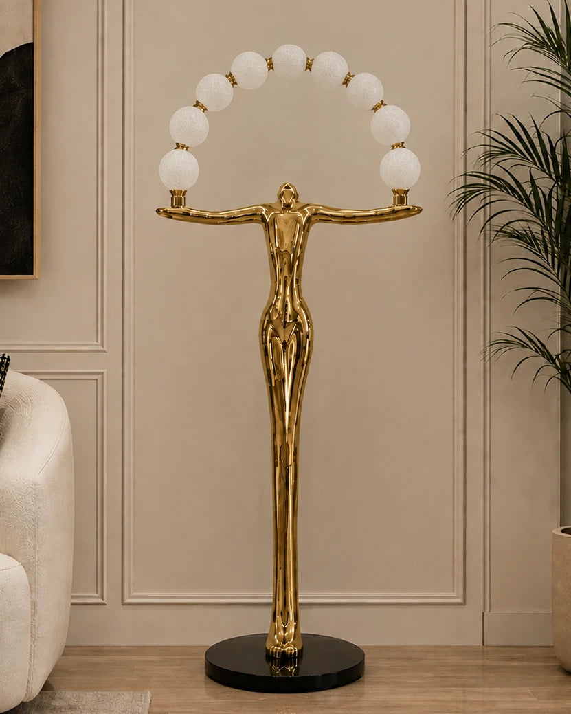 Celestial Arch Lamp - Gold 