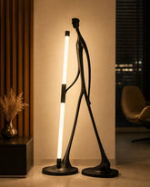 Striding Silhouette Floor Lamp 