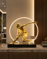 The Kinetic Momentum Sculptural LED Table Lamp 