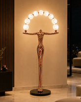Celestial Arch Lamp - Rose Gold 