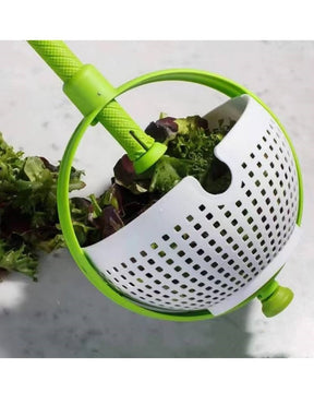 Vegetable Washer Rotating Spinner Basket - The Decor Kart 