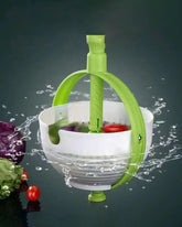 Vegetable Washer Rotating Spinner Basket 
