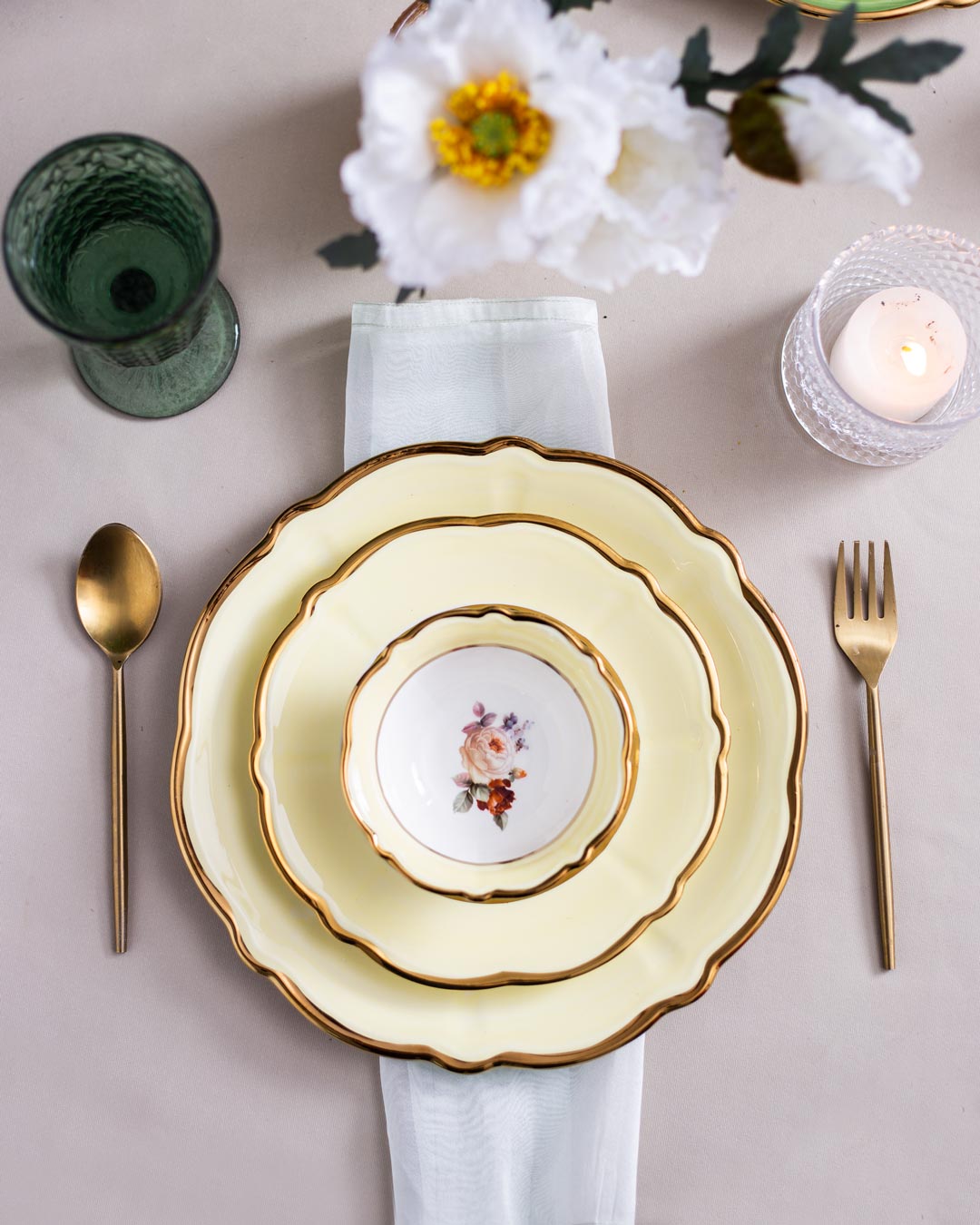 Chamomile Bowl - Yellow