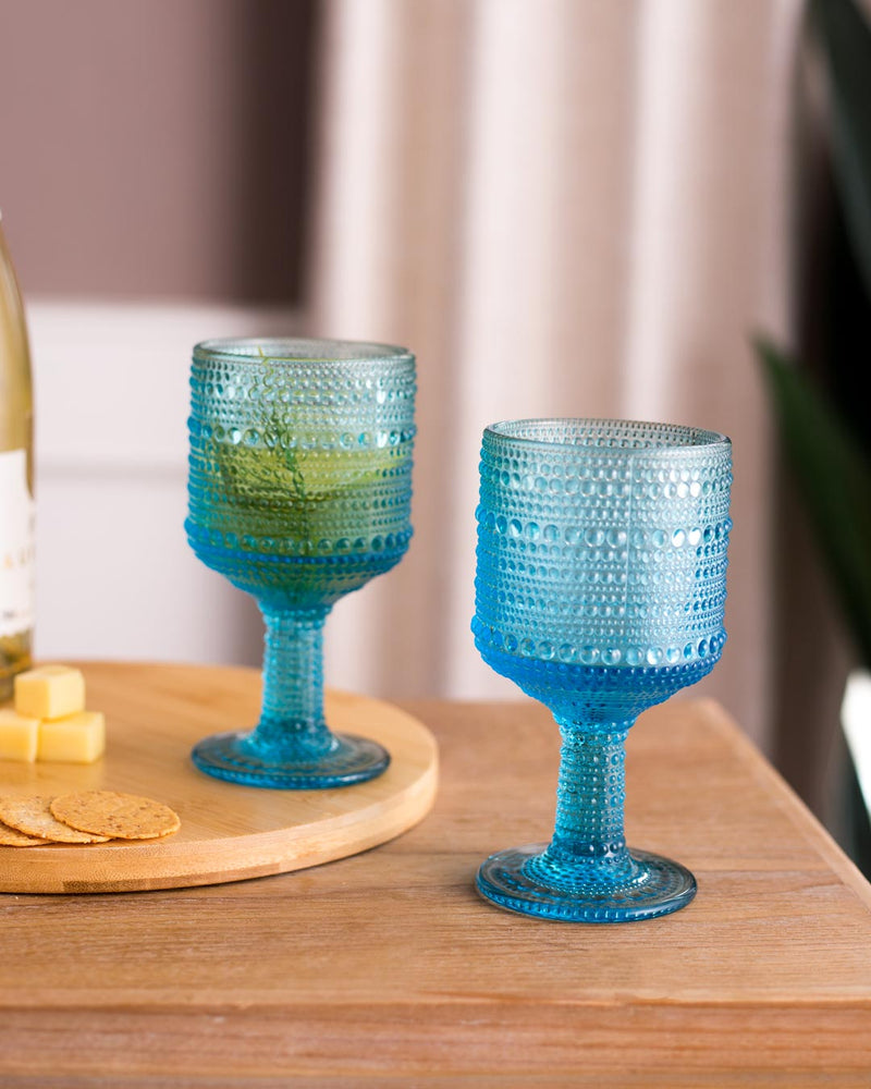 Cerulean Tumbler Glass - Set of 2