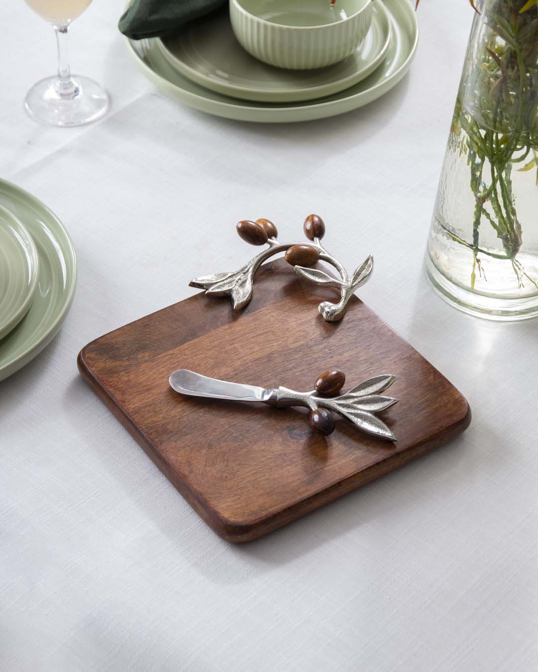 Olive Cheese & Fruit Board 