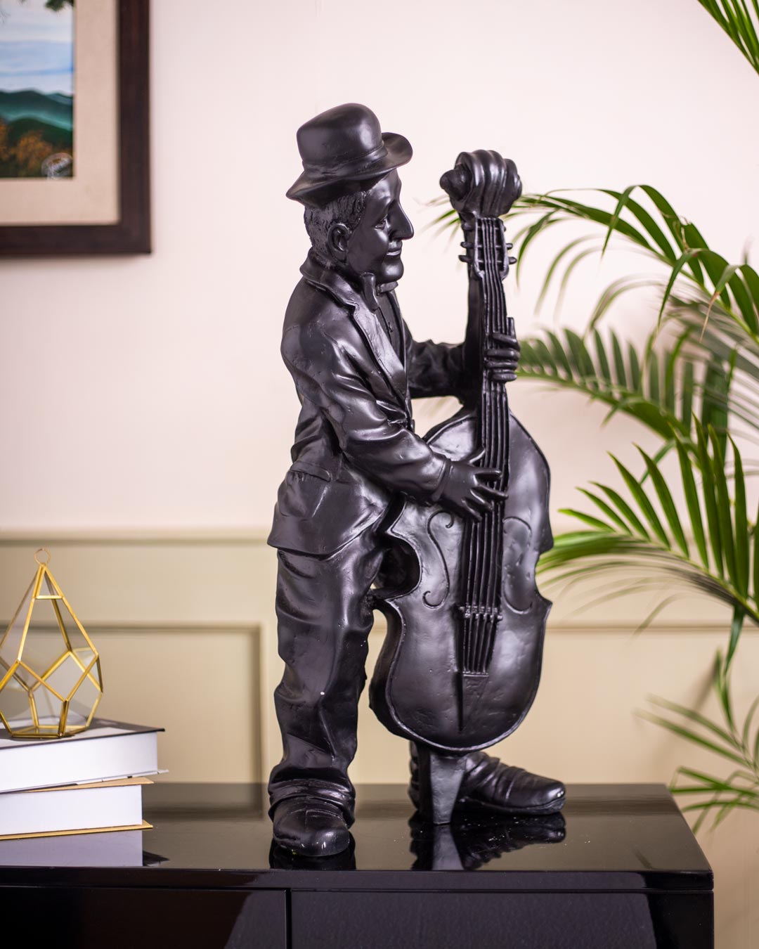 'Melodic Maestro' Exquisite Violinist Figurine