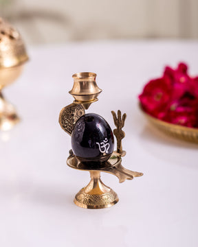 The Spiritual Essence: Shivling Lingam Figurine - Small