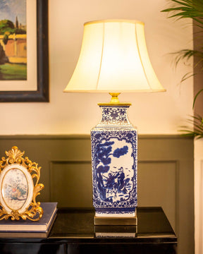 'Saldana' Porcelain Vase Table Lamp