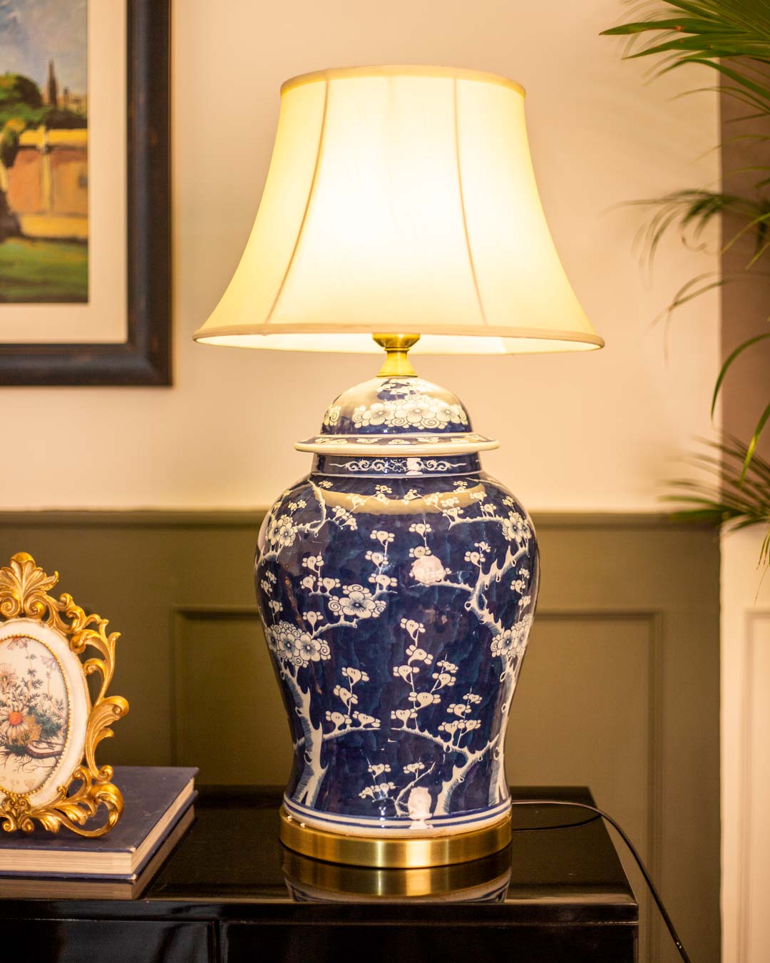Sakura Oversized Porcelain Lamp