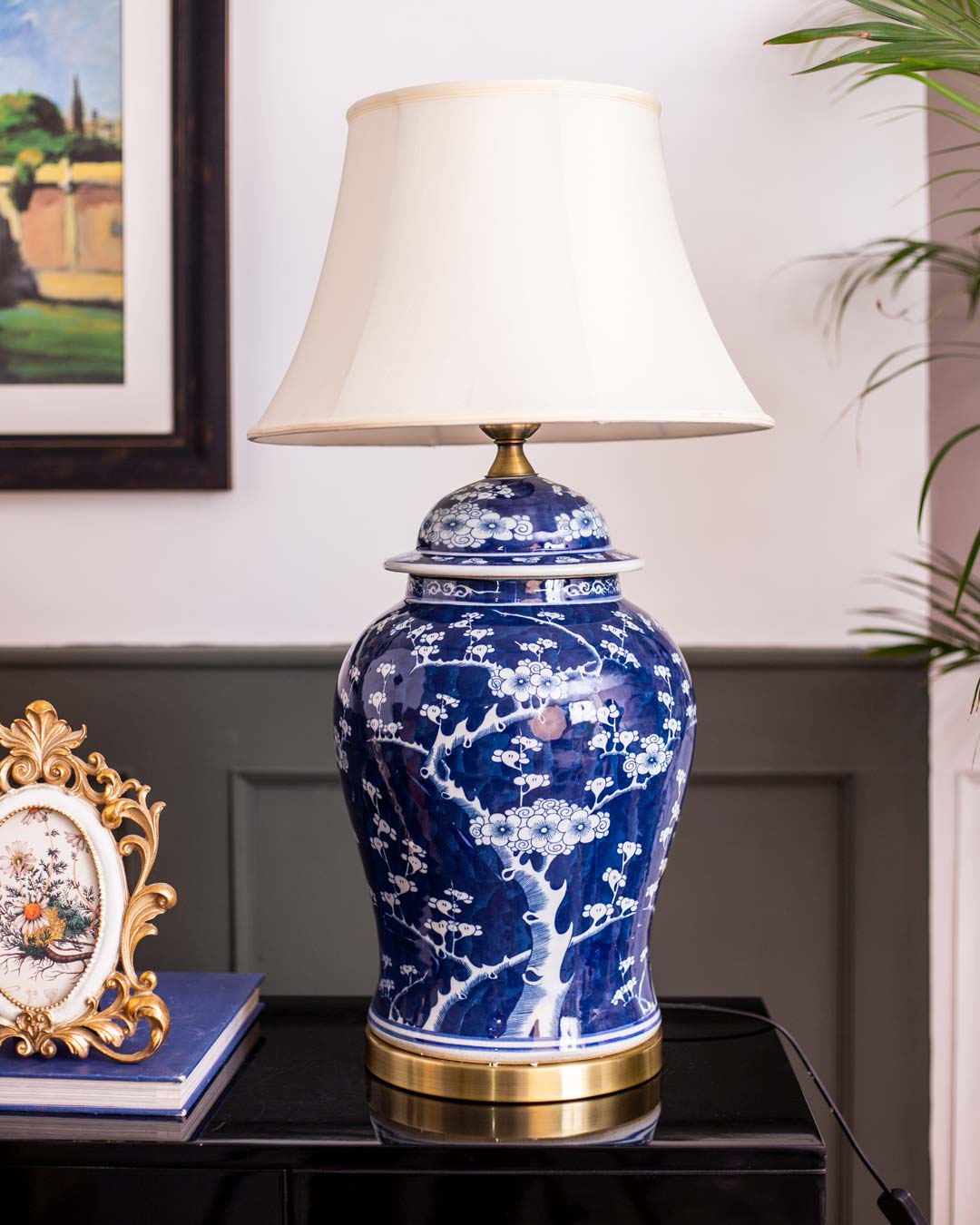 Sakura Oversized Porcelain Lamp
