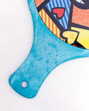 'Pop Art Passion' The Artful Trivet - Blue