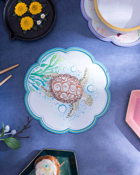Oceanic Elegance Turtle Trivet