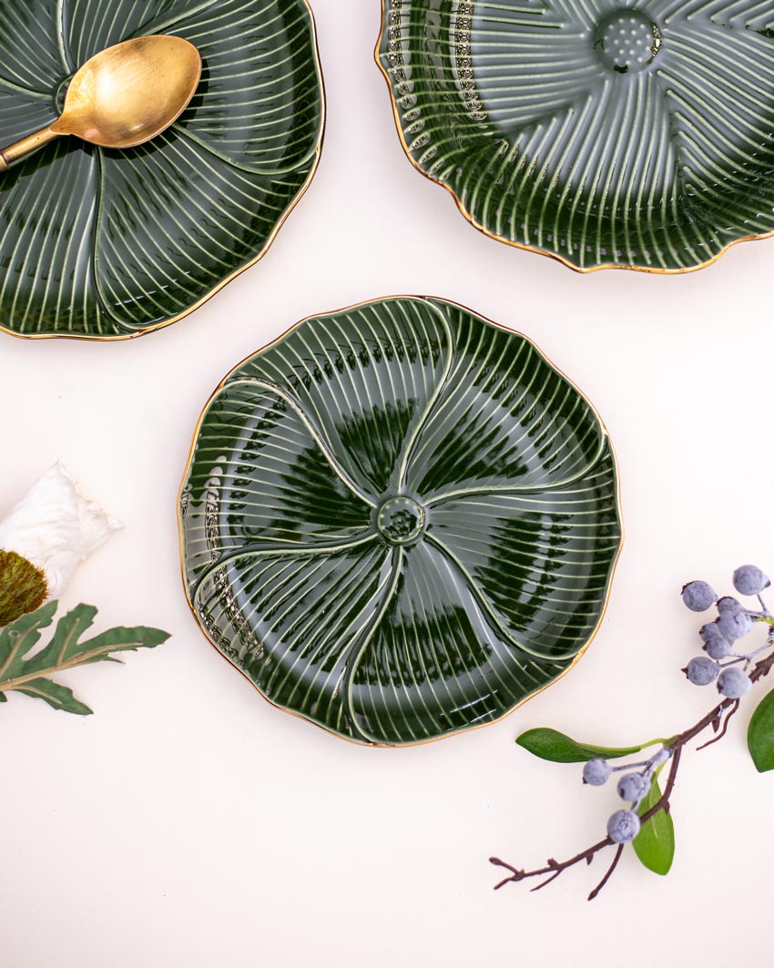 Amalfiee Green Quarter Plate