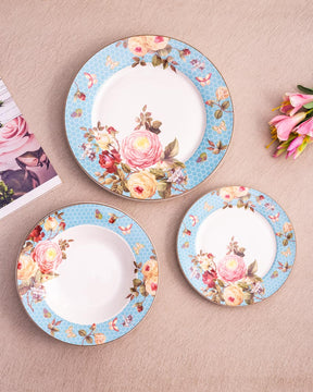 Ivor Floral-inspired Dessert Plates
