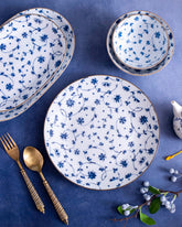 Floral Shallow Dinner Plate