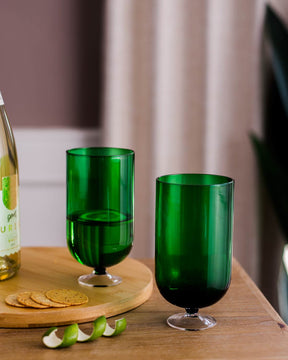 Green Goblets Wine Glass - Set of 6