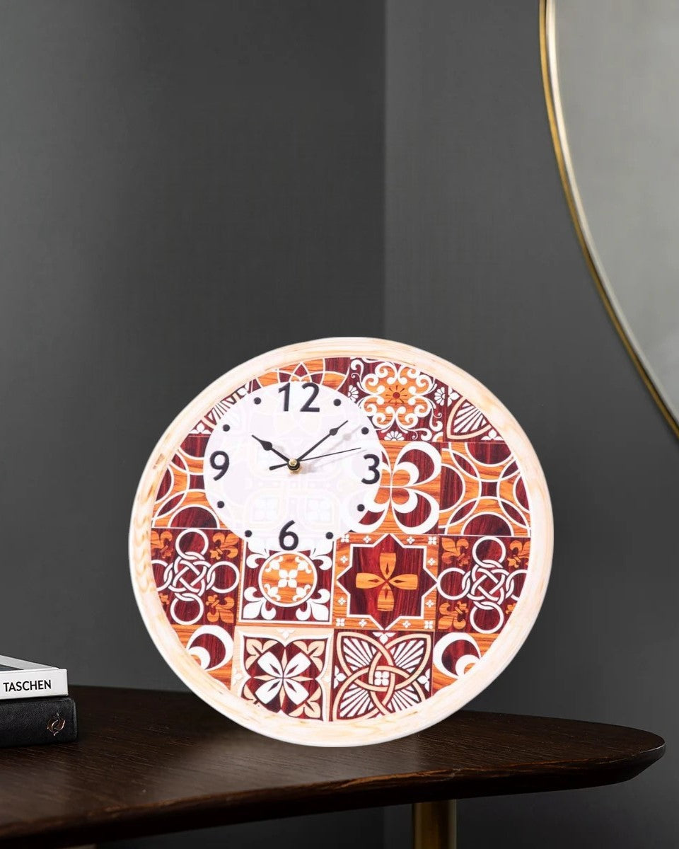 'Ticking Treasures' Decorative Table Clock 
