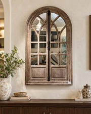 The Cathedral Arch Window Mirror