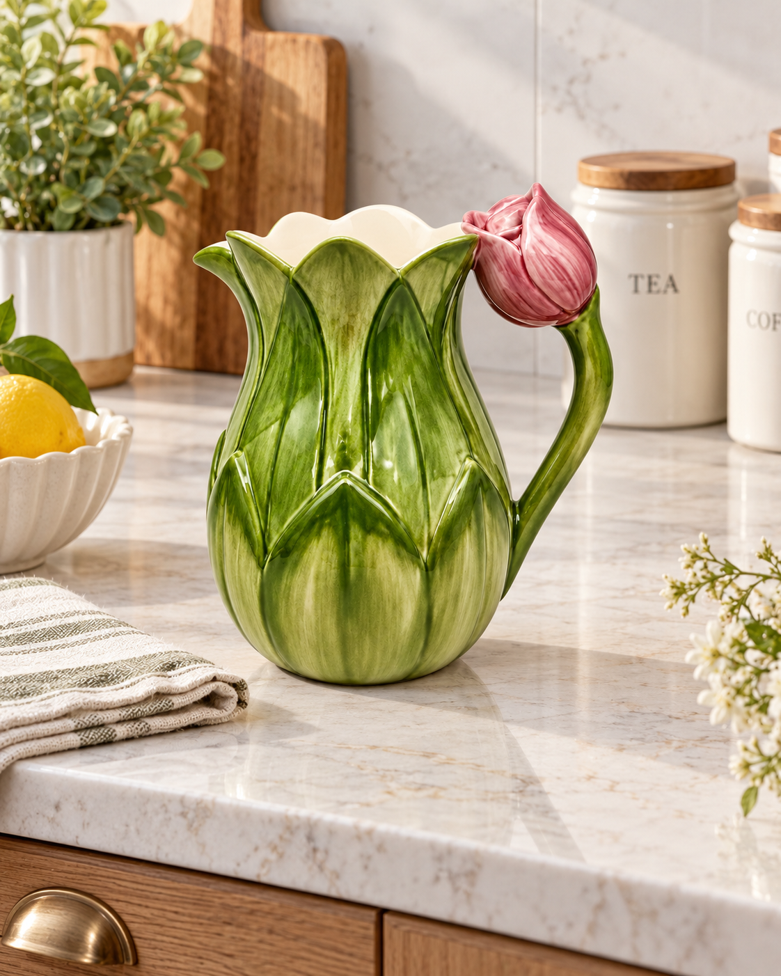Tulip Bloom Decorative Vase