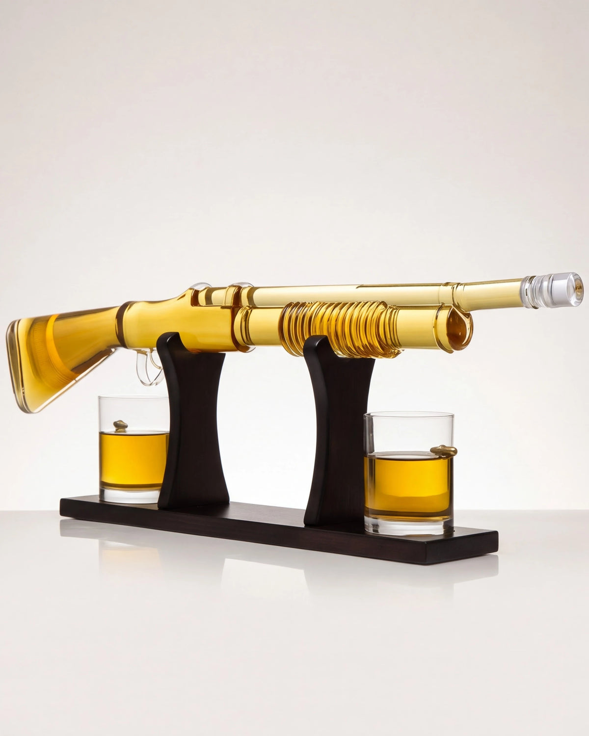 The Huntsman's Caliber Rifle Decanter Set