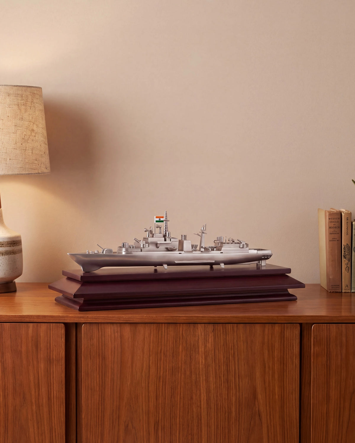 Commemorative Indian Naval Warship Replica