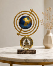 Meridian Armillary Globe Clock