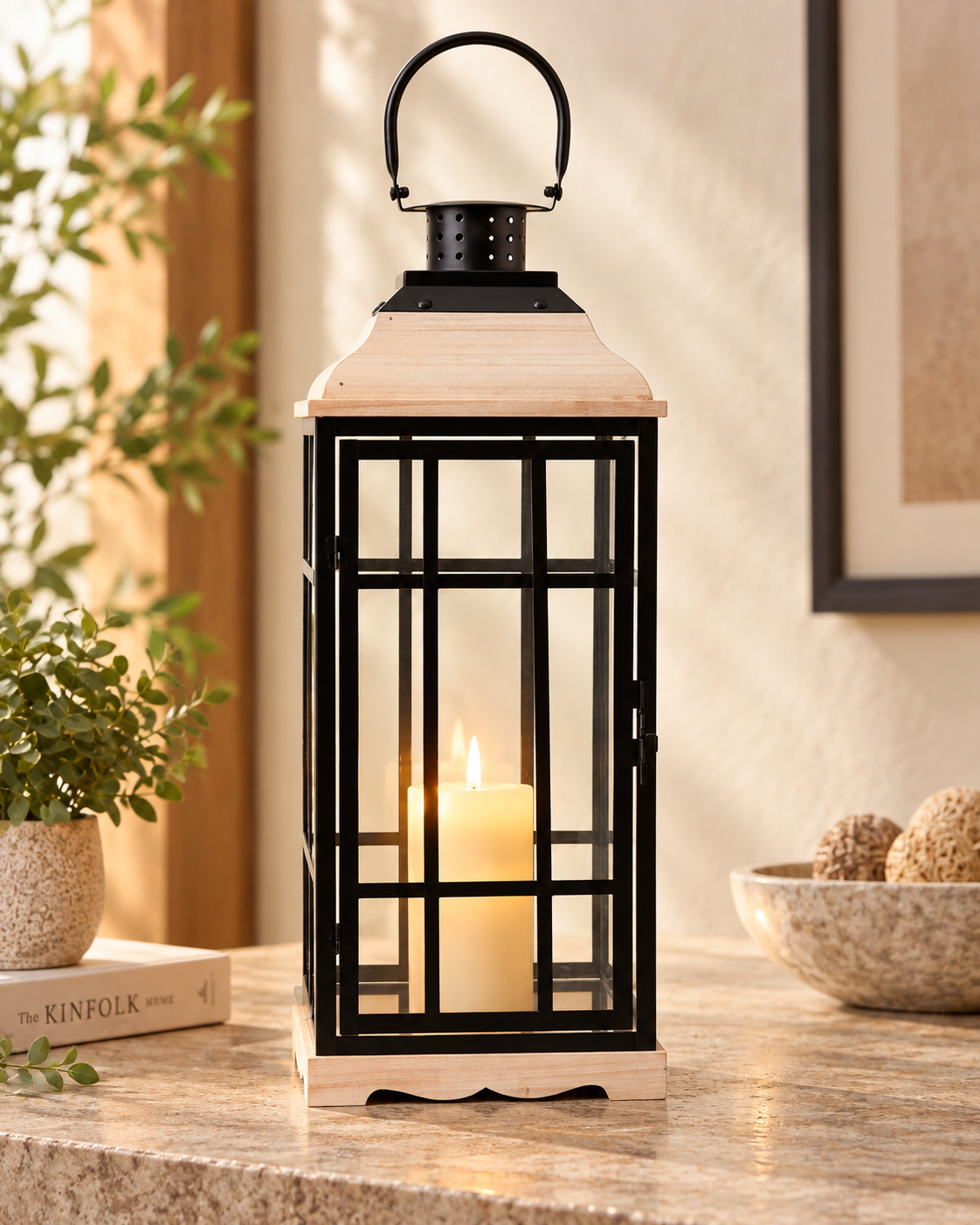 Haven Glow Lantern Candle Holder - Set Of 3