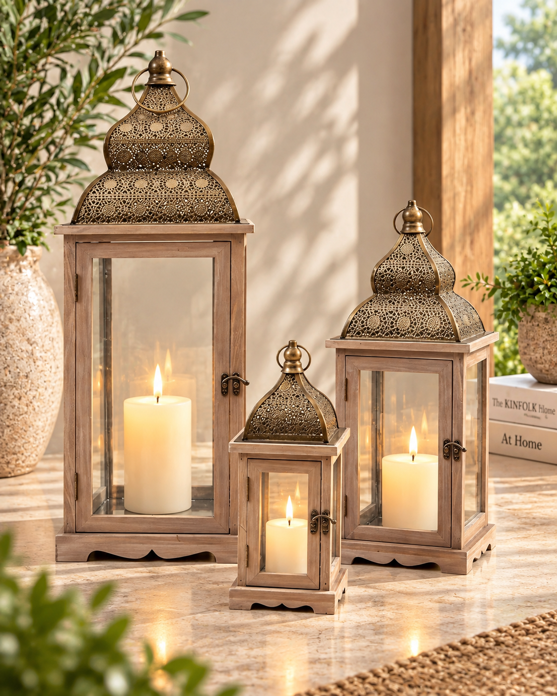 Morvella Heritage Candle Holder - Set Of 3