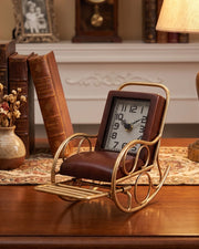Rocking Chair Desk Clock