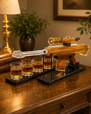 The Sharpshooter's Reserve Whiskey Decanter Set