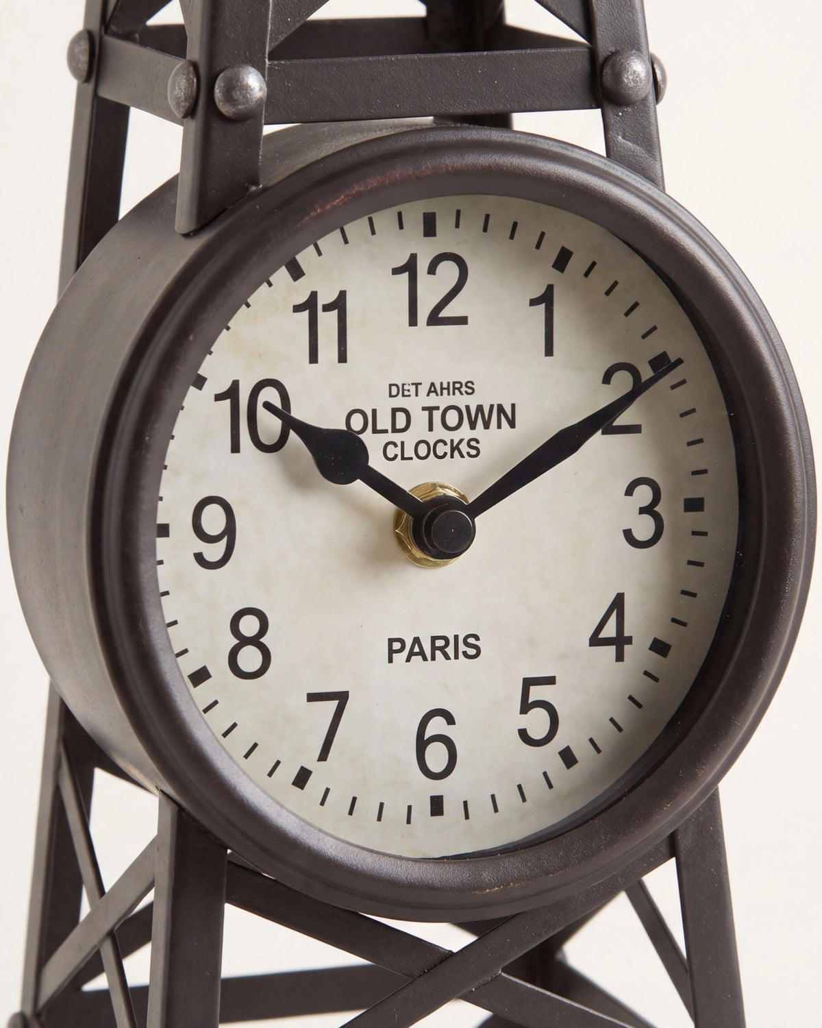 Old Town Paris Industrial Tower Clock