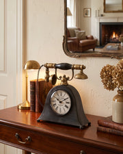 Antique Telephone Mantel Clock