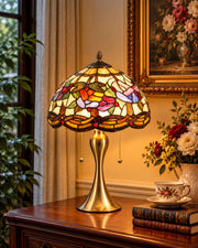 Victorian Blossom Tiffany Table Lamp