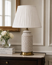 Mosaic Ceramic Table Lamp - Large