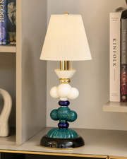 Azure Harmony Table Lamp
