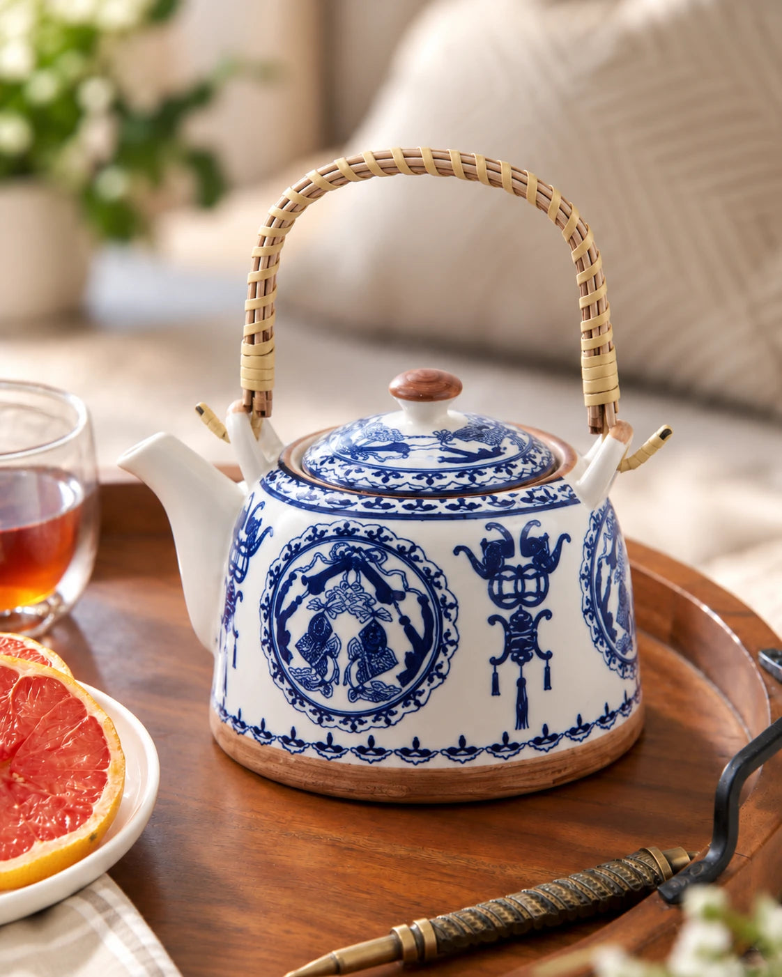 Ming Dynasty Ceramic Tea Kettle