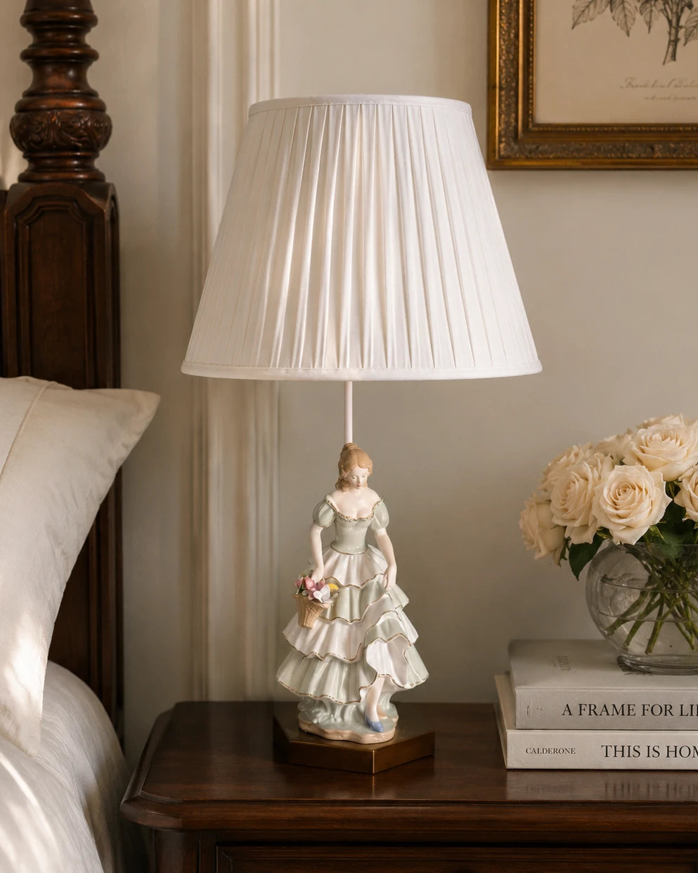 Lady Seraphina Figurine Lamp 