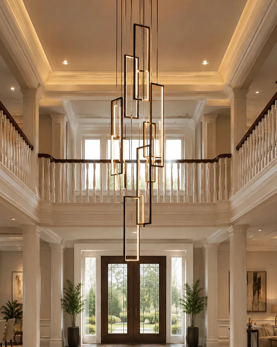 The Ascendant Nexus Chandelier - Black 