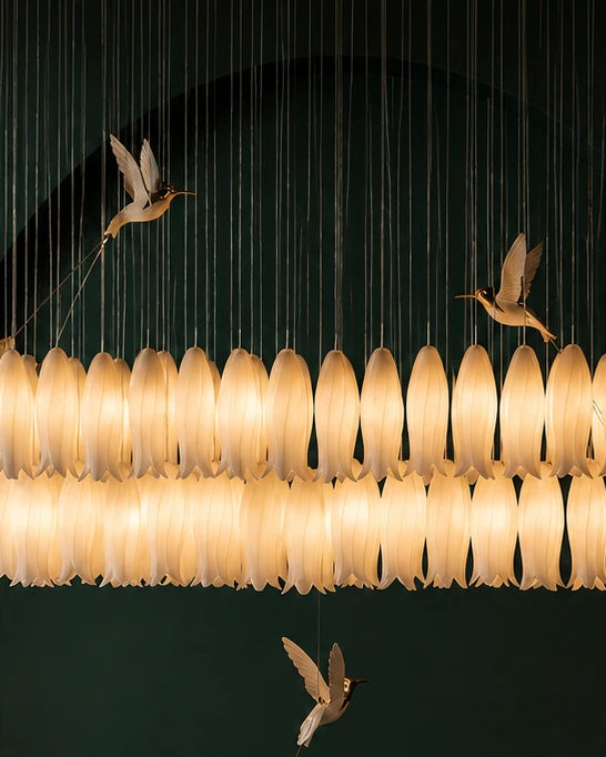 Ethereal Bird Garden Chandelier 