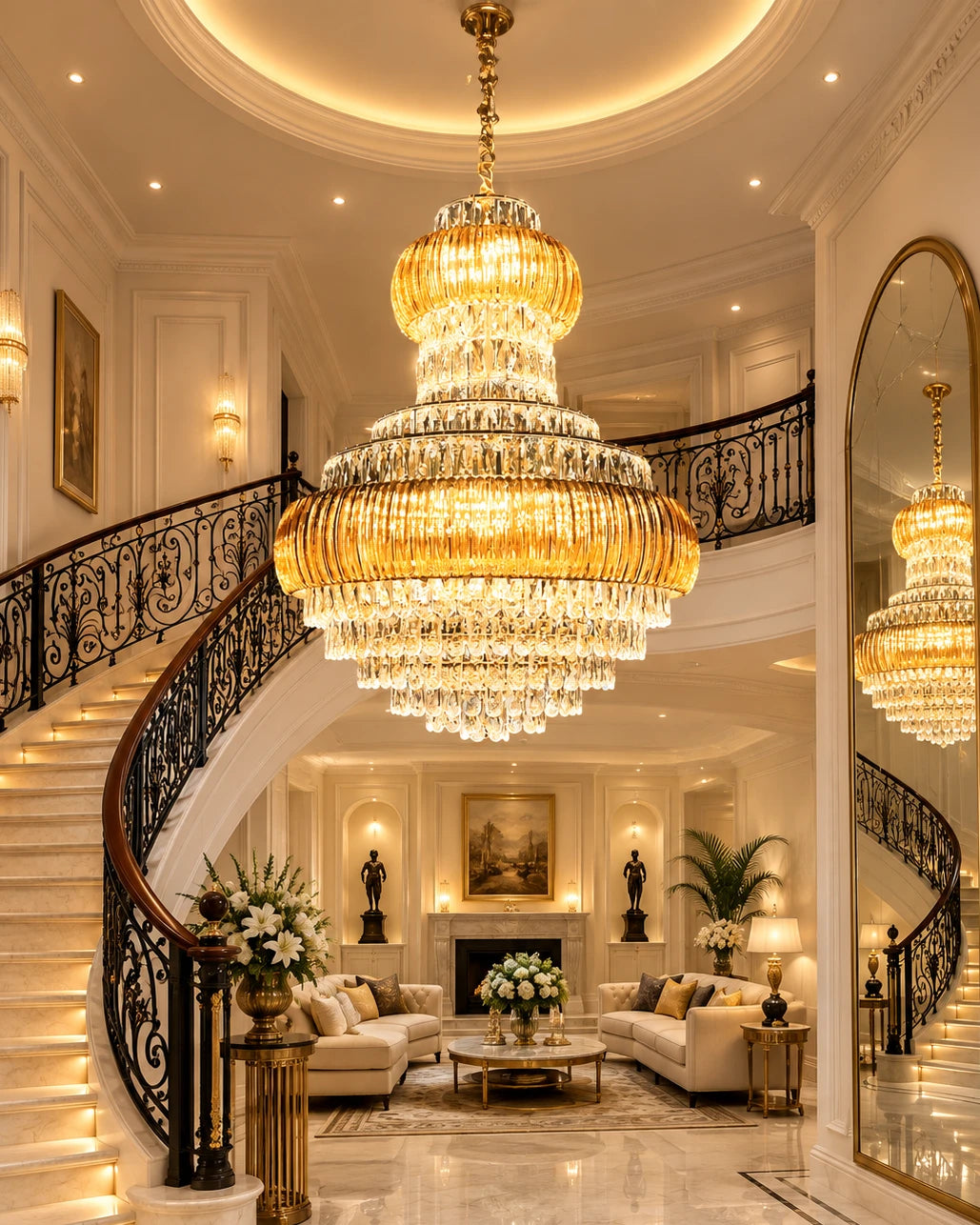 The Aurelian Sovereign Chandelier 