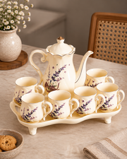 Lavender Garden Heritage - 8 Piece Tea Set