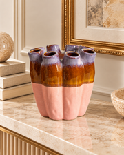 The Tri-Tone Coral Cluster Vase