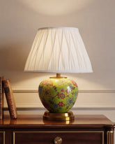Classic Floral Ceramic Table Lamp 