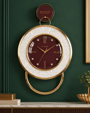 Opaline Grandeur Pendulum Wall Clock