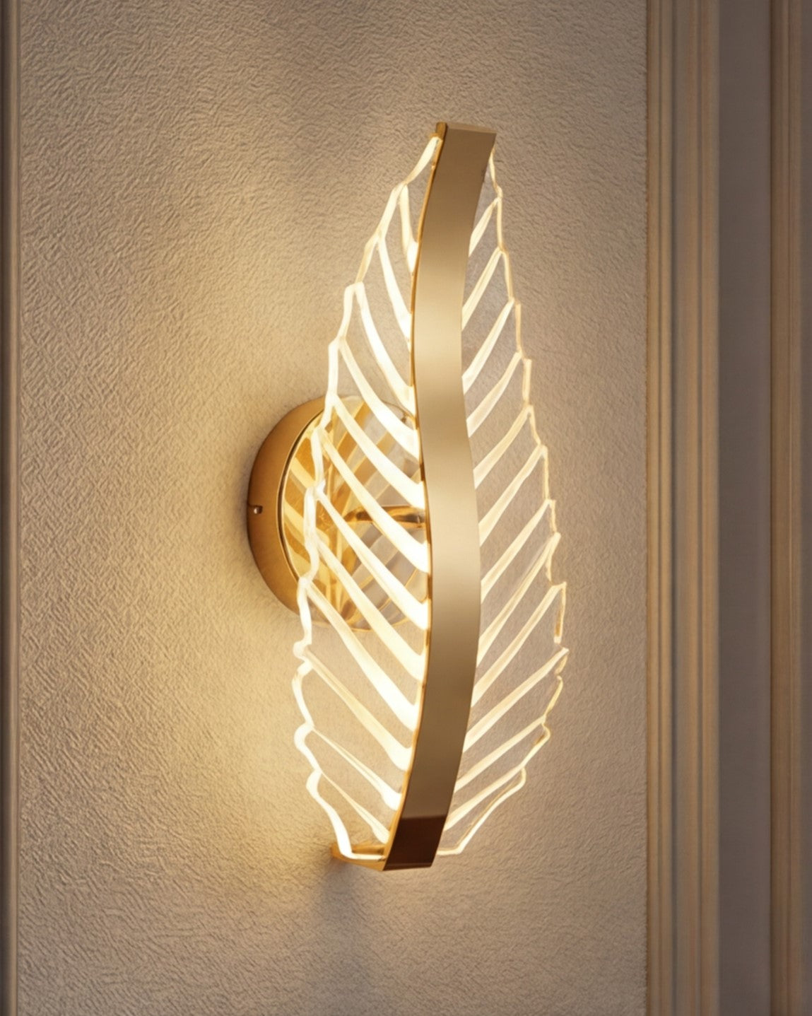Leaf Shape LED Wall Light 